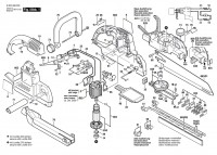 Bosch 0 603 308 003 Pfz 1200 A Hw-Sabre Saw 230 V / Eu Spare Parts